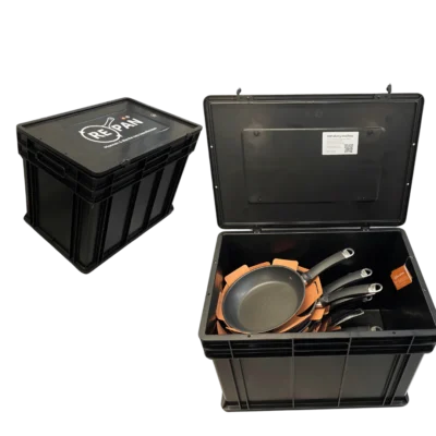 New coating with prepaid shipping box